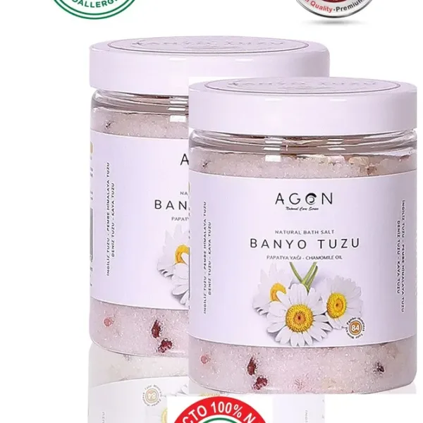 AGON Соль для ванны с маслом ромашки