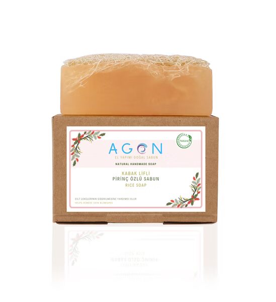 AGON Мыло с экстрактом риса