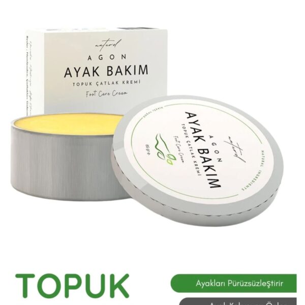 AGON Крем для ухода за трещинами на пятках и ногах – 85 г.