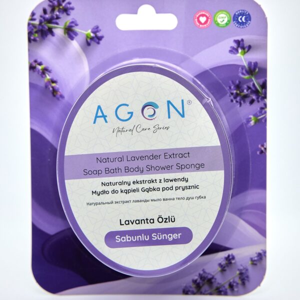 AGON Губка с экстрактом лаванды
