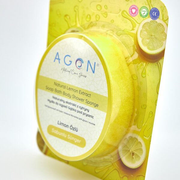 AGON Губка с экстрактом лимона