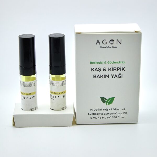 AGON Масло для ухода за бровями и ресницами - 5 мл.+ 5 мл.