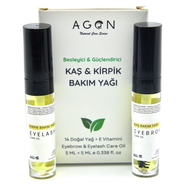 AGON Масло для ухода за бровями и ресницами - 5 мл.+ 5 мл.