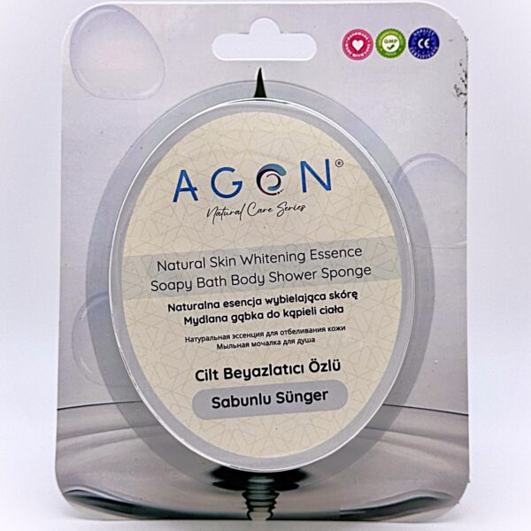 AGON Губка с экстрактом для отбеливания кожи