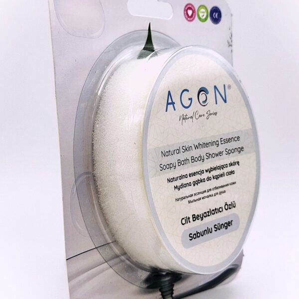AGON Губка с экстрактом для отбеливания кожи