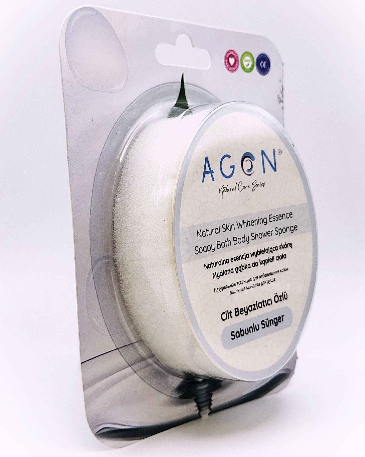 AGON Губка с экстрактом для отбеливания кожи AGON Губка с экстрактом для отбеливания кожи