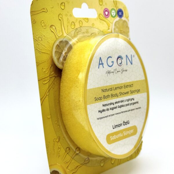 AGON Губка с экстрактом лимона