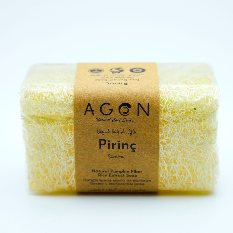 AGON Мыло с экстрактом риса